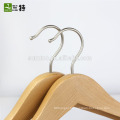 natural wooden retails display clothes hanger